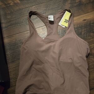 All in Motion Brown Tank Top